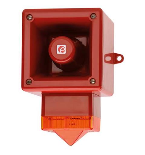 Combi AL105N 230vAC [ red] 2:AMBER # 105dB(A) 5J IP66 32T v=+/-10%